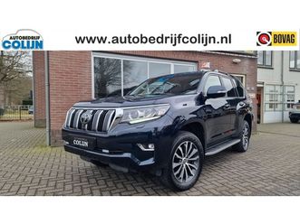 toyota land cruiser 2.8 d-4d 204pk executive van, schuif/kanteldak, luchtv, full opt