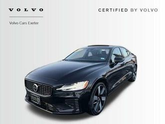 certified 2024 volvo s60 recharge plug-in hybrid t8 plus dark theme