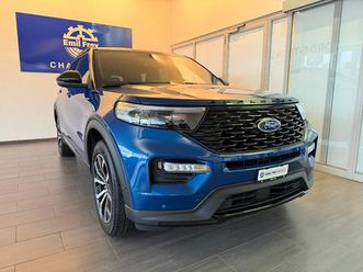 ford explorer 3.0 v6 plug-in hybrid st-line: réserver un essai sur route !