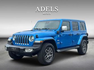 jeep wrangler unlimited 4xe 380 sahara camera leder keyless alpine dealer onderhouden