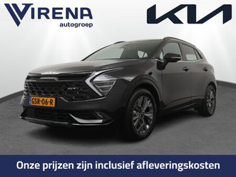 kia sportage 1.6 t-gdi hybrid gt-line apple carplay/android auto - cruise control - dodehoekdetectie - panorama dak - navigatie - stuur/stoelverwarming - fabrie