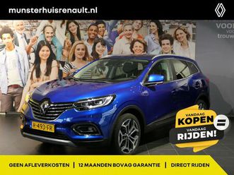 renault kadjar 1.3 tce techno - occasion lease vanaf €474 p/m - *automaat* - trekhaak - allseasons - navi - sensor v+a