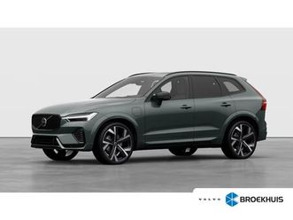 volvo xc60 2.0 t6 plug-in hybrid awd ultra dark | volvo guard alarm | extra getint glas achter | actieve luchtvering met four-c | 22