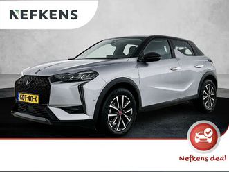 ds 3 1.2 performance line 130pk automaat | navigatie | climate control | adaptieve cruise control | camera voor + achter | dodehoekdetectie | led | 17