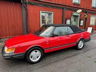 cabriolet 2.1 16v 140 hk svensksåld endast 6800 mil