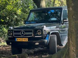 mercedes-benz g-klasse g klasse 500 v8 mercedes 2005 zwart — mercedes-benz — marktplaats