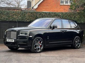 rolls-royce cullinan black badge black badge
