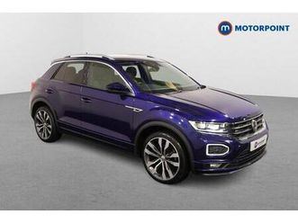 2020 volkswagen t-roc 1.5 tsi evo r-line 5dr dsg suv petrol automatic