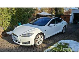 tesla model s p85 mit free supercharging, 2ter-batterie, pickerl neu