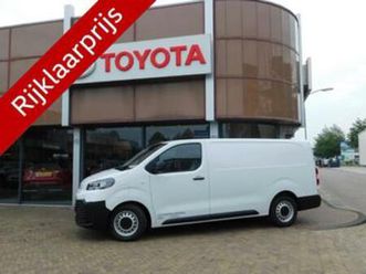 toyota proace electric worker challenger extra range long 75 — bestelauto's — marktplaats