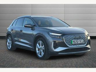 audi q4 150kw 40 82kwh s line 5dr auto