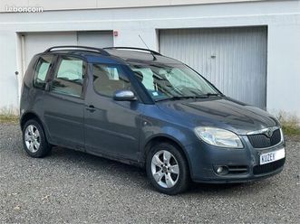 skoda roomster 1.4 tdi 80 ch ct ok -6mois