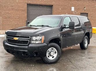 2012 chevrolet suburban 2500 4wd **9 passenger-ex-police-6.0l v8