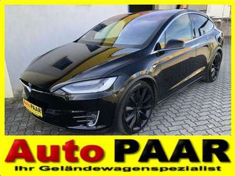 tesla model x maximale reichweite *** neue 100kwh batterie !!! , vip - sitze hi. , anhängevorrichtung !!!