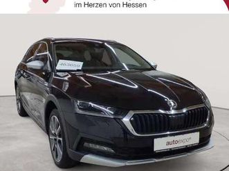 octavia combi 2.0 tdi 4x4 scout ahk nav