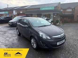 vauxhall corsa vauxhall corsa se 2014 44,000 miles petrol low mileage ideal first car or round the town gem heated steering and