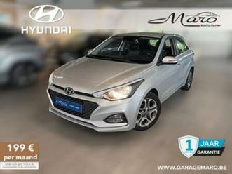 ② hyundai i20 1.2i twist technopack | gps, camera, cruise,... — hyundai — 2ememain