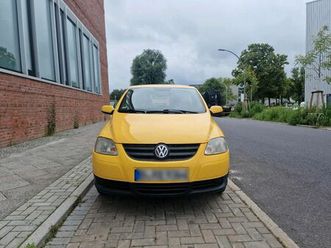 volkswagen vw fox 1.0 l // scheckheft // 2. hand // e...