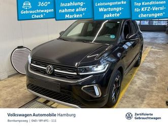 t-cross 1.5 tsi r-line dsg ahk navi kamera