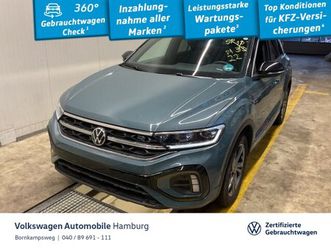 t-roc 1.5 tsi r-line dsg ahk navi kamera