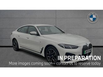 bmw i4 edrive40 m sport 5dr