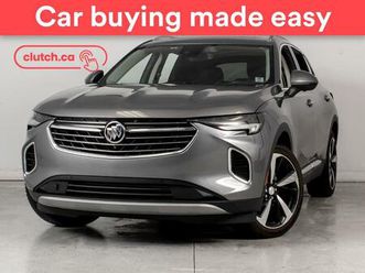 used 2021 buick envision essence awd w/ sunroof, rearview cam, heated seats