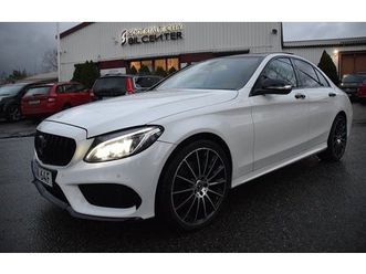 mercedes-benz c 300 4matic amg plus panorama max utrustad