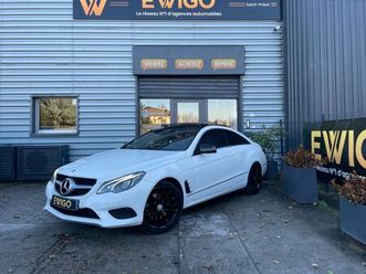 mercedes classe e coupe 3.0 v6 350 bluetec 252ch 7g-tronic bva