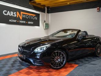 mercedes slc 43 amg 367ch 9g-tronic - française / historique constructeur complet