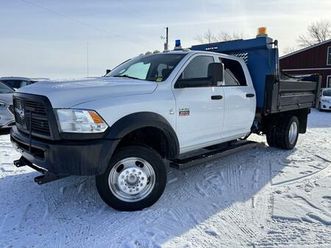 used 2012 dodge ram 4500 crew cab 4wd diesel!4x4!low mileage!