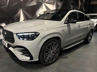 mercedes gle coupé 53 amg 449ch+136ch hybride 4matic+ 9g-speedshift tct