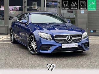 mercedes classe e cabriolet 300 d - bva 9g-tronic - bm 238 amg line - phase 1