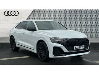 audi q8 audi q8 estate 55 tfsi e quattro black edition 5dr tiptronic