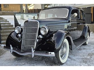 no reserve: 1935 ford model 48 deluxe fordor sedan