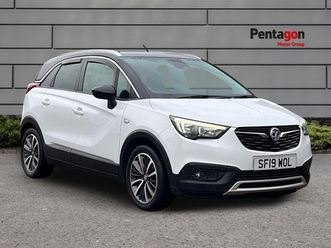 used vauxhall crossland x 2019 1.2 elite nav suv 5dr petrol manual euro 6 (83 ps)