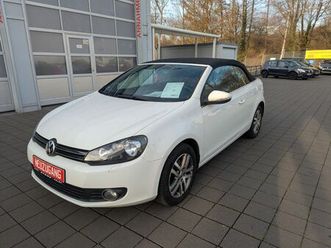 volkswagen golf vi cabriolet bmt*scheckheft+windschott*