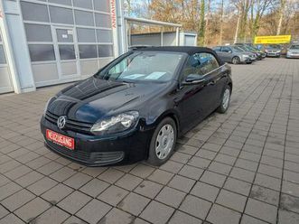volkswagen golf vi cabriolet*scheckheft+alcantara+navi*