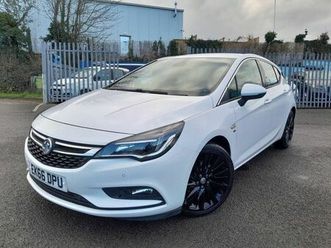 vauxhall astra 1.6i turbo elite nav hatchback 5dr petrol manual euro 6 (start/stop) (200 ps)