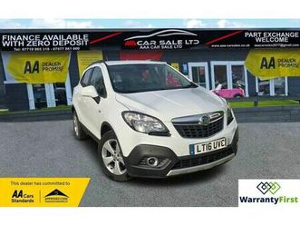 vauxhall mokka 1.6 cdti ecoflex tech line suv 5dr diesel manual 2wd euro 6 (start/stop) (136 ps)