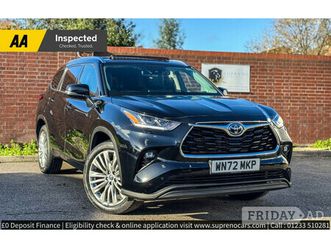 toyota highlander estate 2022