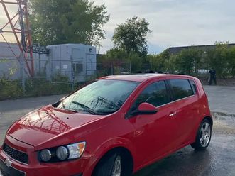 chevrolet sonic 2012 ltz