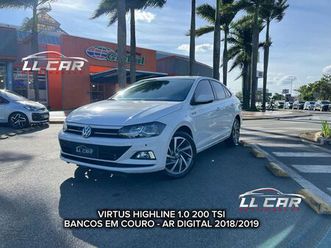 volkswagen virtus highline 200 tsi 1.0 flex 12v aut 2019