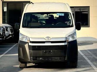 toyota hiace 2.8l diesel manual 13 seat 2026 export price @ 158,500 aed