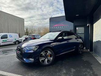 audi e-tron sportback 55 quattro 408 ch s line i cuir alcona i to i jantes 21 