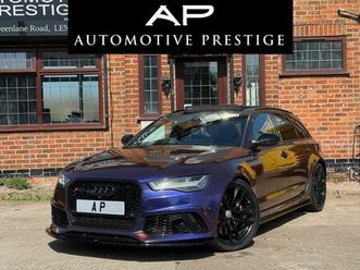 audi rs6 avant 4.0 tfsi v8 tiptronic quattro euro 6 (start/stop) 5dr