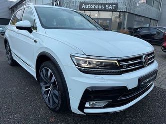 volkswagen tiguan 2.0 tdi r-line highline