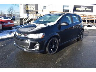 2017 chevrolet sonic lt