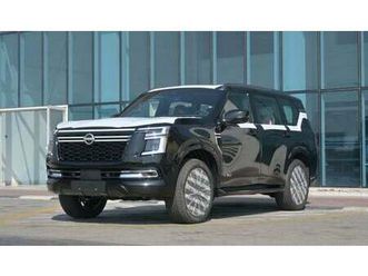 nissan patrol 3.5l le platinum 2025 / only for export