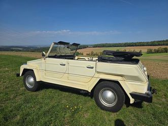 vw kübel 181 the thing ez 76 tüv 09/27 h-zulassung oldtimer