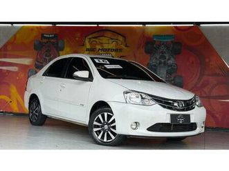 toyota etios 1.5 t-flex sedan platinum